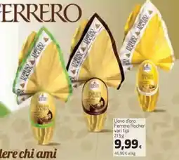 Coop Uovo d'oro Ferrero Rocher offerta