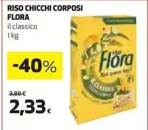 Coop RISO CHICCHI CORPOSI FLORA offerta