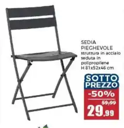 Happy Casa Sedia pieghevole offerta