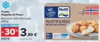 Carrefour Market Frosta polpette di pesce offerta