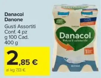 Carrefour Market Danacol DANONE offerta