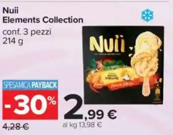 Carrefour Nuii Elements Collection offerta