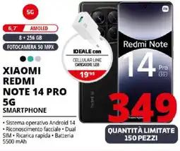 Comet Xiaomi redmi note 14 pro 5G offerta
