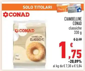 Conad CIAMBELLINE CONAD offerta