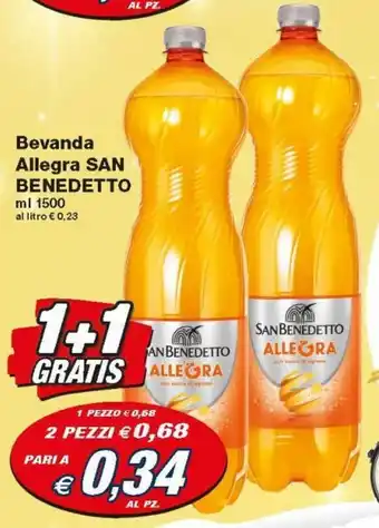 Prix Quality San Benedetto Bevanda 1500ml offerta