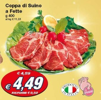 Prix Quality Coppa di Suino a Fette 400g offerta