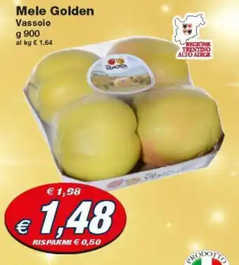 Prix Quality Vassoio Mele Golden 900g offerta