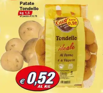 Prix Quality Patate Tondello 1,5kg offerta