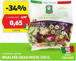 ALDI I colori del sapore insalata gran mista offerta