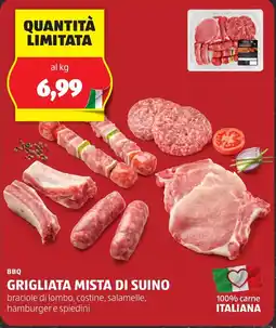 ALDI Bbq grigliata mista di suino offerta