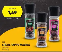 ALDI Bbq spezie tappo macina offerta
