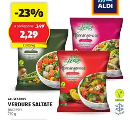 ALDI All seasons verdure saltate offerta