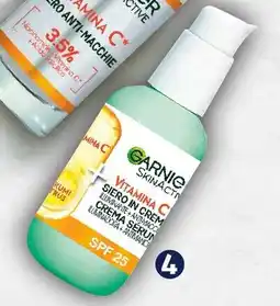 ALDI Garnier siero in crema alla vitamina C offerta