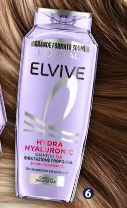ALDI ELVIVE SHAMPOO Hydra Hyaluronic offerta