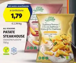 ALDI All seasons patate steakhouse offerta