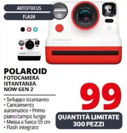 Polaroid fotocamera istantanea now gen 2