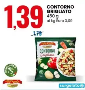 Eurospin Contorno grigliato offerta