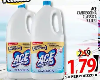 Il Genio Supermercato Ace. candeggina classica offerta
