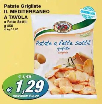 Prix Quality Il Mediterraneo A Tavola Patate Grigliate 450g offerta