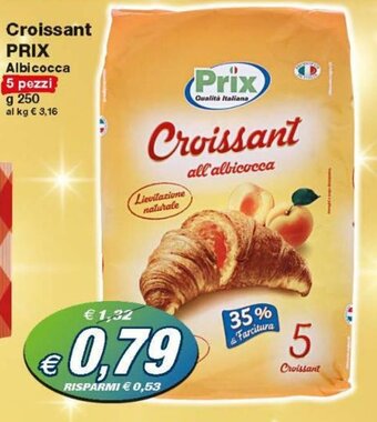 Prix Quality Prix Croissant 5 pezzi 250g offerta
