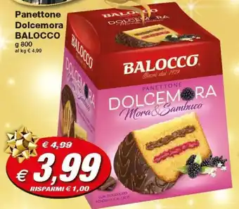 Prix Quality Balocco Panettone Dolcemora 800g offerta
