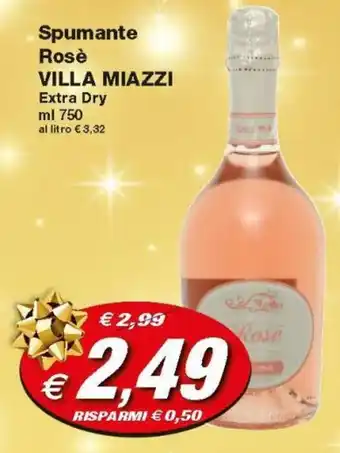 Villa Miazzi Spumante Rosè 750ml