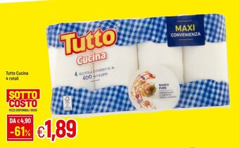 Famila Tutto Cucina 4 rotoli offerta