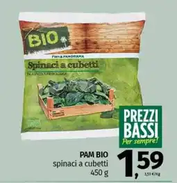 Pam PAM BIO spinaci a cubetti offerta