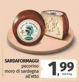 Pam SARDAFORMAGGI pecorino moro di sardegna offerta