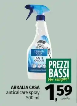 Pam ARKALIA CASA anticalcare spray offerta