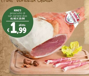 Deco Supermercati Prosciutto san daniele offerta