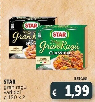 Deco Supermercati Ragù offerta
