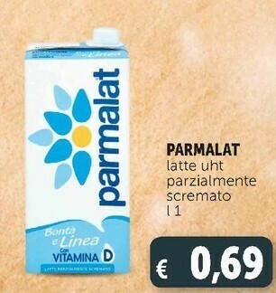 Deco Supermercati Latte parzialmente scremato offerta