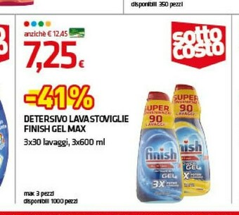 Superconti Detersivo lavastoviglie offerta