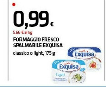 Formaggio spalmabile