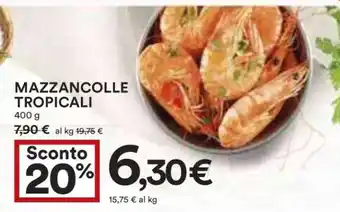 Coop MAZZANCOLLE TROPICALI offerta