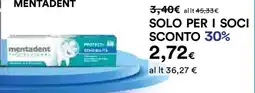 Coop MENTADENT offerta