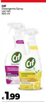 Coop CIF Detergente Spray offerta