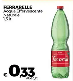 Coop Ferrarelle offerta