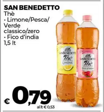 Coop SAN BENEDETTO THÈ offerta