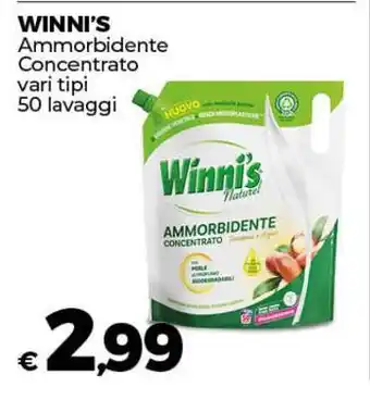 Coop WINNI'S AMMORBIDENTE CONCENTRATO offerta