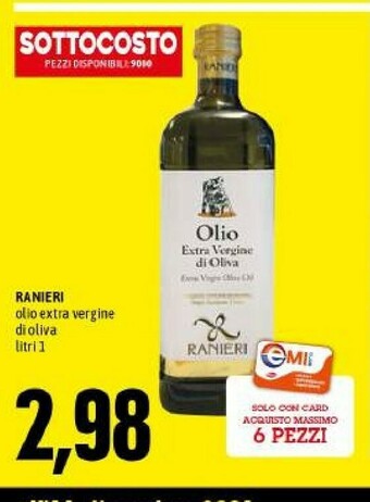 Emi Supermercati Olio extravergine di oliva offerta