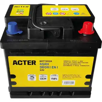 Ipercoop BATTERIE PER AUTO ACTER offerta