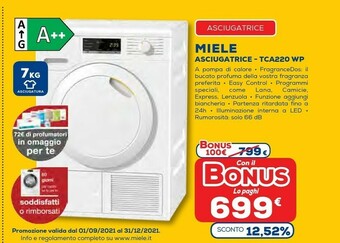 Euronics Asciugatrice offerta