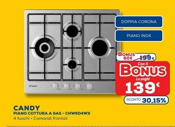 Euronics Piano cottura offerta