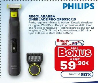 Euronics Rasoio offerta