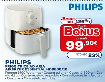 Euronics Friggitrice offerta