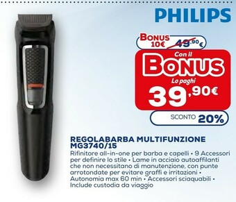 Euronics Rasoio offerta