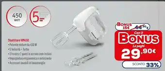 Euronics Sbattitore elettrico offerta