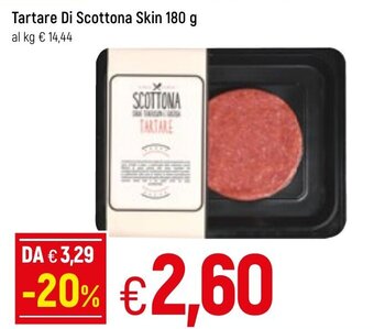 Famila Tartare Di Scottona Skin 180g offerta